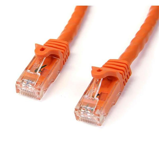 StarTech 2m Orange Gigabit Snagless Rj45 Utp Cat6 Patch Cable - 2 M Patch Cord