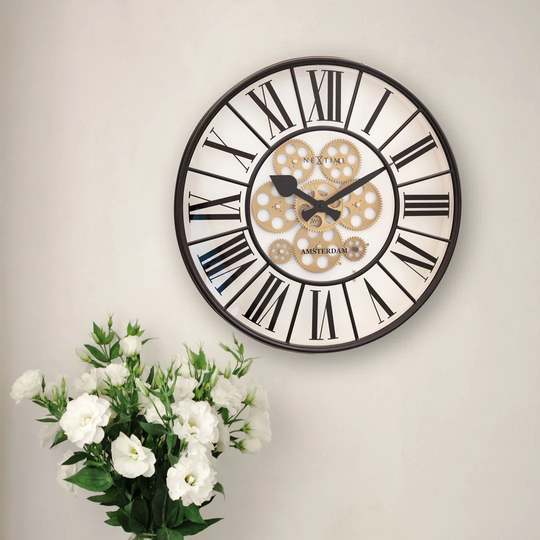 William 50cm Silent Wall Clock