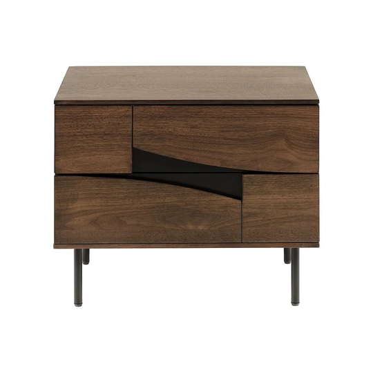 Amell 2 Drawer Bedside Table