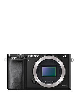Sony A6000 E-Mount Camera With Aps-C Sensor - Black