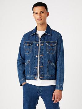 Wrangler Washed Western Denim Jacket
