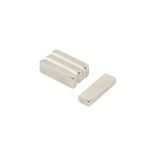 30 x 10 x 5mm thick N42 Neodymium Magnet - 8.1kg Pull ( Pack of 4 )