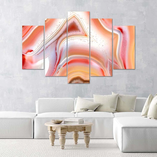Canvas Print Pastel Abstraction