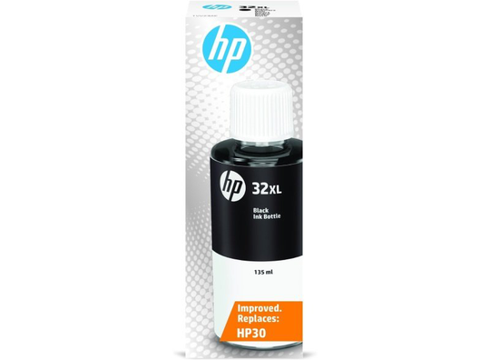 Hp 32 Black Original Ink Bottle - Zone 2.1 Except Est Ltu Lva