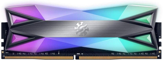 ADATA XPG Spectrix D60G RGB LED 16GB, DDR4, 3200MHz (PC4-25600) CL16, XMP 2.0, DIMM Memory