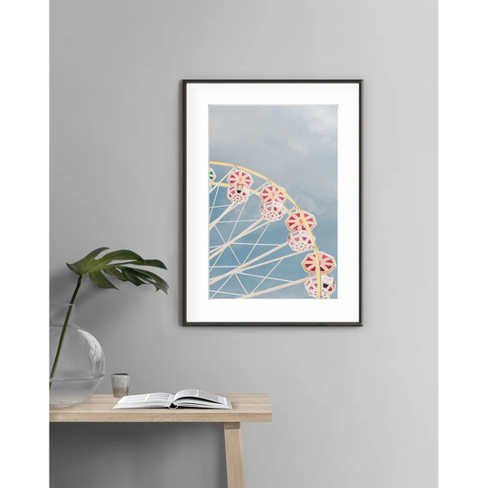 Roue Magique N.2 - Picture Frame Photograph Print on Paper
