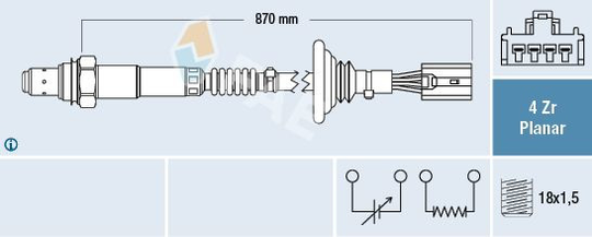 Lambda Sensor 77416