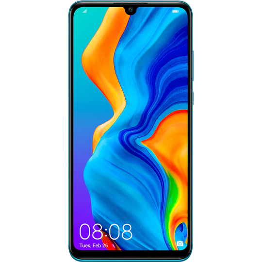 (Tesco Mobile, Peacock Blue) Huawei P30 Lite Dual Sim | 128GB | 4GB RAM