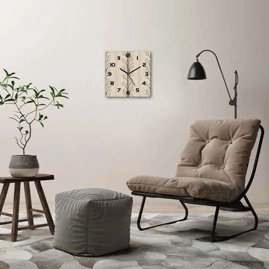 Trees Silent Wall Clock