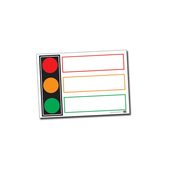 Giant Traffic Light Classroom Rules Dry Wipe Childrens Pupils School Display Wall Poster A1 Primary Teaching Services