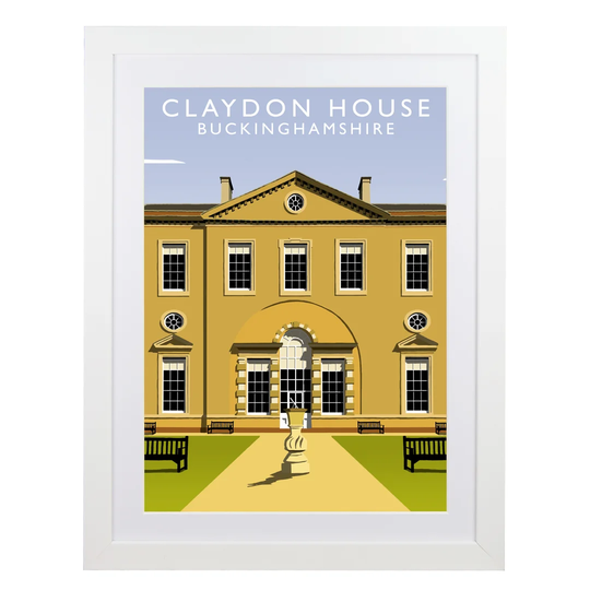 Claydon House by Richard O'Neil - Graphic Art Print on Paper