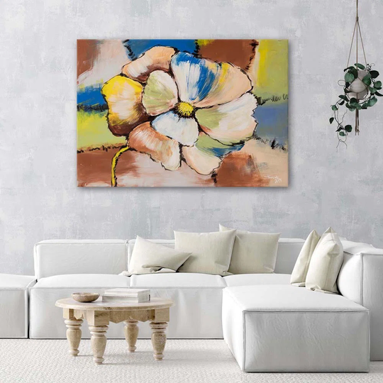 Canvas Print Flowers Multicoloured