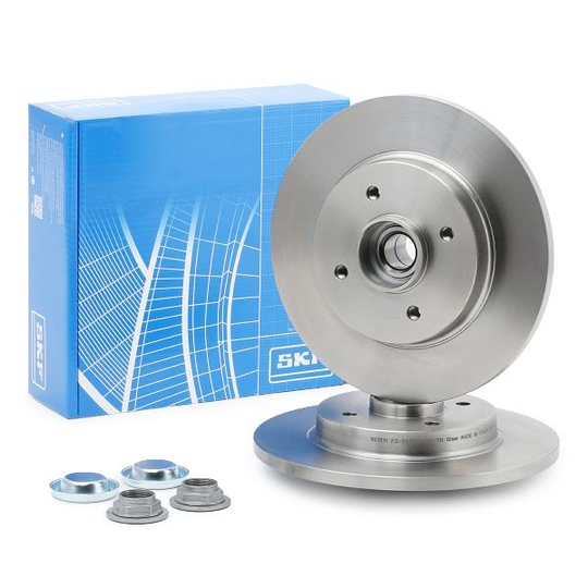 SKF Brake disc PEUGEOT,CITROËN,DS VKBD 1016 424946,424945,424946 Brake rotor,Brake discs,Brake rotors