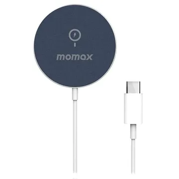 Momax UD19 Q.MAG iPhone 12/13/14 Magnetic Wireless Charger - Blue