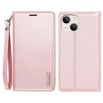 Hanman Minor iPhone 14 Wallet Case - Rose Gold