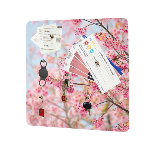 Flowers Tree Magnetic Wall Mounted Board