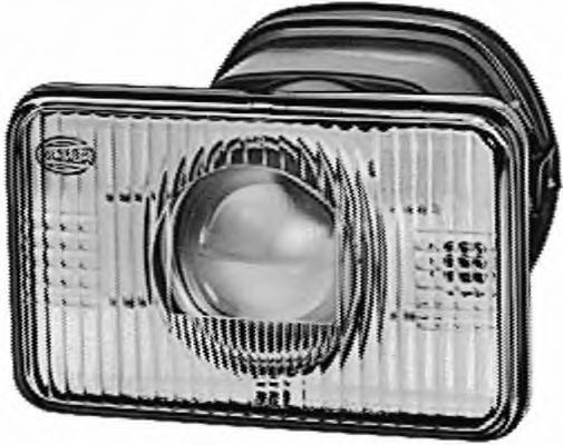Headlight Insert 1BL005380-041 by Hella Right