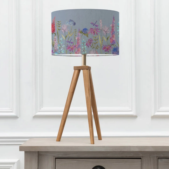 75Cm Brown Tripod Table Lamp