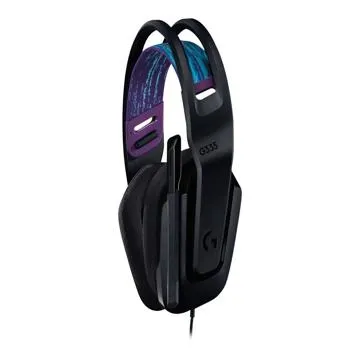 Logitech G G335 Wired Gaming Headset Kabling HeadsetLogitech G G335 Wired Gaming Headset Kabling Headset - Sort