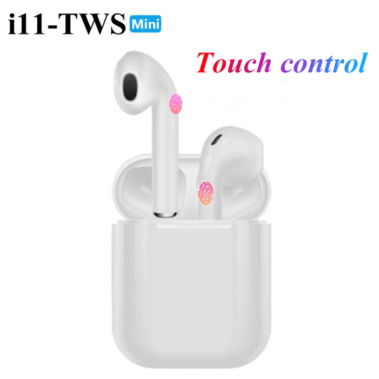 i11 earphones Touch Bluetooth earphones Stereo wireless headphones Sports headphones game headset for iphone Samsung Huawei