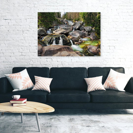Canvas Print, Green Landscapes 16751