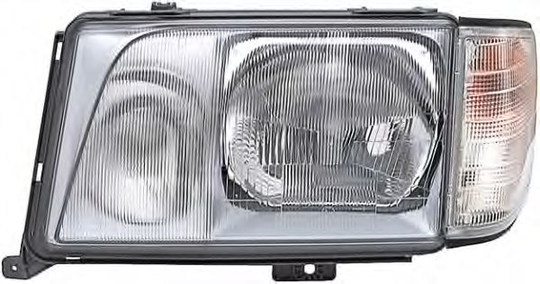 Headlight Halogen 1LJ007219-381 by Hella Right
