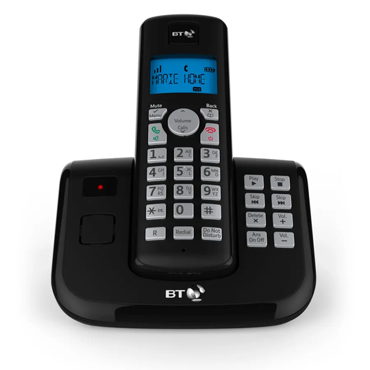 BT 3560 Cordless Home Phone with Nuisance Call Blocking and Answering Machine - Single