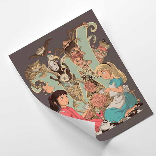 Poster, Anime Spirited Away