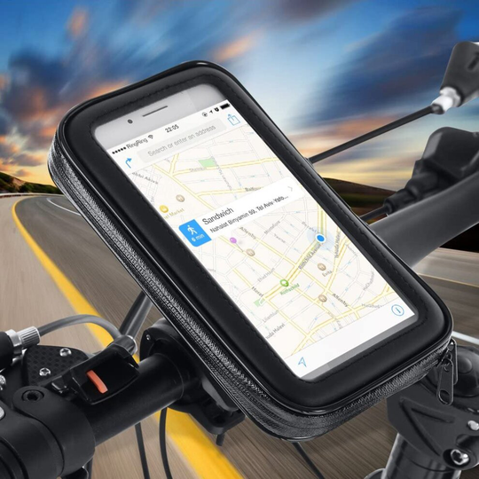 Bike Phone Mount Bag Bike Motorbike Handlebar Mount Holder Bag Case