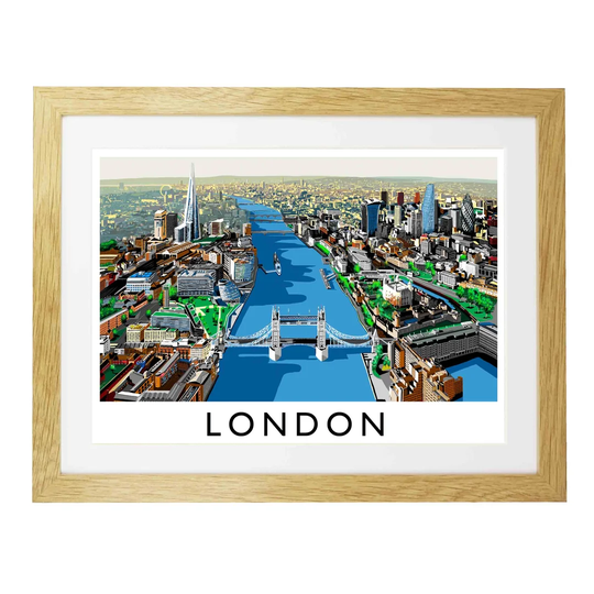 'London 1' Graphic Art