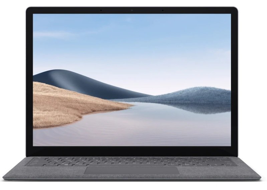 Microsoft Surface Laptop 4, Intel Core i7-1185G7, 16GB RAM, 256GB SSD, 15" Touchscreen (2496 x 1664), Intel Iris Xe, Windows 10 Pro Commercial Laptop - Platinum