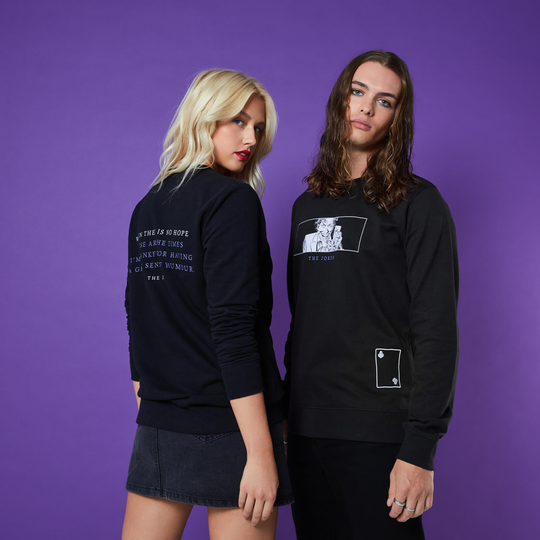 No Hope Club Unisex Sweatshirt - Black - 5XL - Black