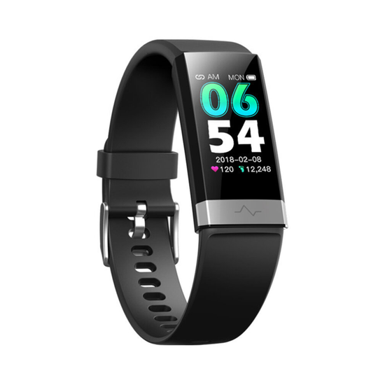 ECG Bracelet Heart Rate Blood Pressure Blood Oxygen Monitoring Waterproof Sports Pedometer Smart Bracelet