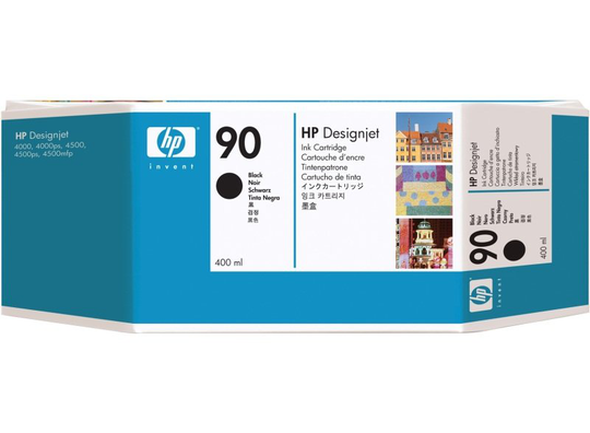HP 90 Black Original Ink Cartridge - High Yield 400ml - C5058A