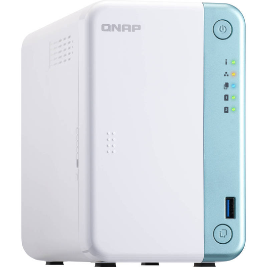 QNAP TS-251D-4G 2bay 2.0ghz 4GB Ddr4 - 1x GBE 2x USB3.0 3x USB2.0 In