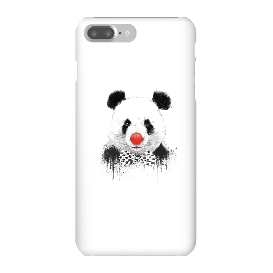 Balazs Solti Red Nosed Panda Phone Case for iPhone and Android - iPhone 7 Plus - Snap Case - Matte