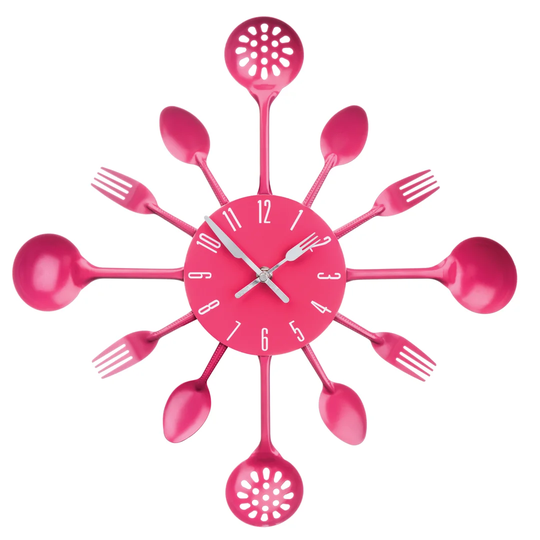 43cm Cutlery Wall Clock