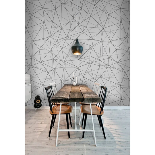 Walllpaper Roll 250X250cm Wallpaper Material With Print Kitchen Livingroom Bedroom Mural Decoration - Net Geometricphoto