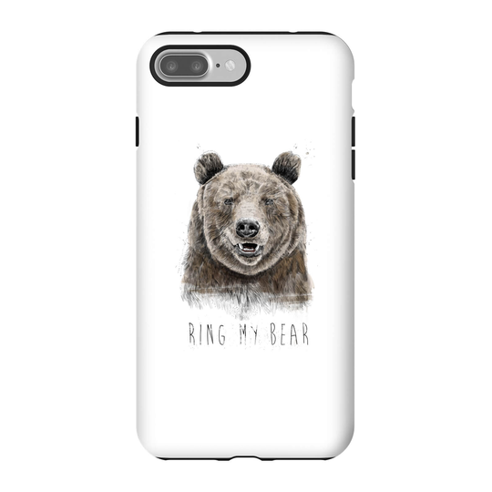 Balazs Solti Ring My Bear Phone Case for iPhone and Android - iPhone 7 Plus - Tough Case - Matte