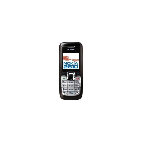 (Unlocked, Black) Nokia 2610 Single Sim | 3MB| 3MB RAM