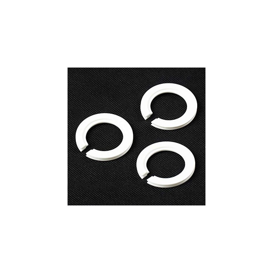 BAAQII 3Pcs E27 to E14 Lampshade Lamp Shade Light Ring Adapter Washer Reducer Fitting