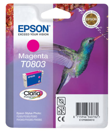 Epson T0803 Magenta Ink Cartridge