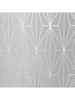 Muriva Kayla Wallpaper - Silver