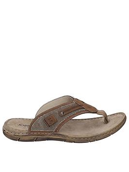 Josef Seibel Paul 57 Sandal - Brown, Brown, Size 10, Men