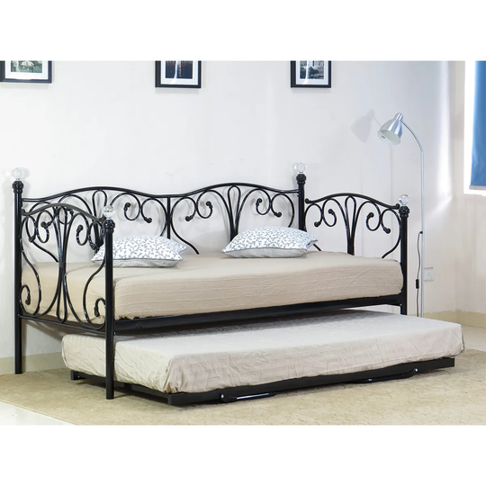 SleepOn Iris Single Day Bed Black