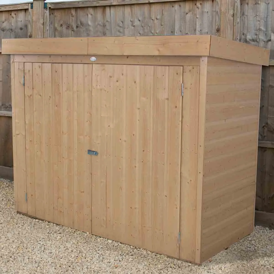 Forest Garden Pressure Treated Shiplap Pent Large Outdoor Store