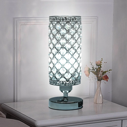 Kensington 31Cm Sliver Table Lamp