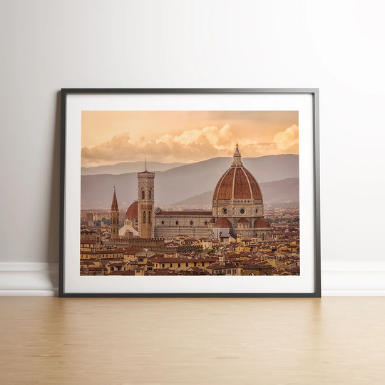 Florence Rooftops by Vouvart - Picture Frame Photograph