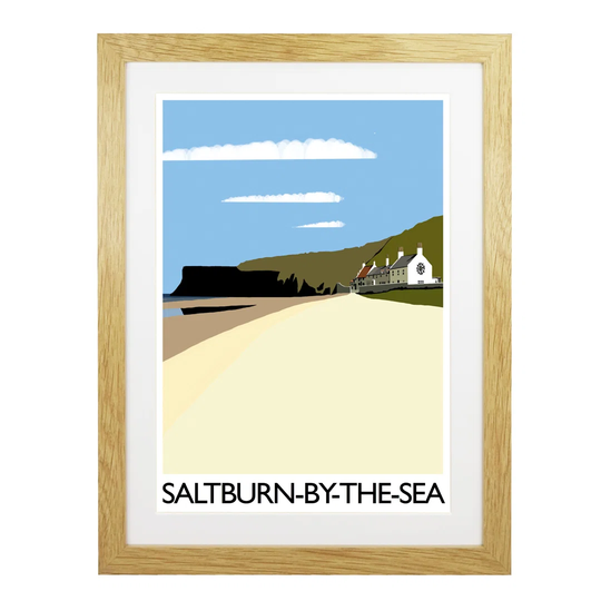 'Saltburn-by-the-Sea 3' Graphic Art