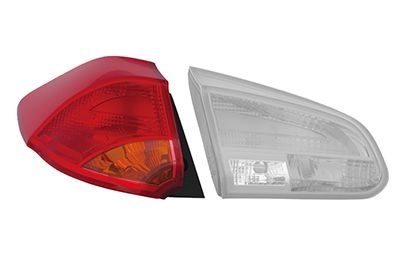 Combination Tail Light 8356931 Van Wezel 8356931